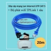Combo 40-60m Dây LAN Cat 5e + Bộ Phát WiFi RJ45 - Giá chỉ 230.000đ 3