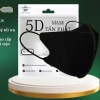 Combo 400 Cái Khẩu Trang 5D Tấn Phát 3 Lớp Kháng Khuẩn Chống Nắng 3 Màu Trắng Đen Xám