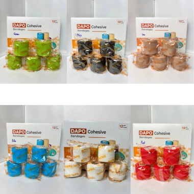 Combo 48 Băng Cao Su Non DapoTape 5cmx4,5m Băng Quấn Cổ Chân Tay Thể Thao 159.000 9