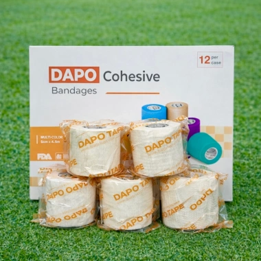 Combo 48 Băng Cao Su Non DapoTape 5cmx4,5m Băng Quấn Cổ Chân Tay Thể Thao 159.000 15