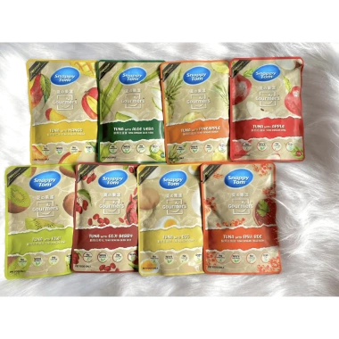Combo 48 Gói Mix Pate SNAPPY TOM Trái Cây & Rau Củ 70g Dinh Dưỡng Tiện Lợi Giá Ưu Đãi 8