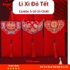 Combo 5-10-15 Bao Lì Xì Tết Đỏ - Bao Lì Xì Đám Cưới và Bê Tráp Giá Sốc 19k