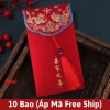 Combo 5-10-15 Bao Lì Xì Tết Đỏ - Bao Lì Xì Đám Cưới và Bê Tráp Giá Sốc 19k 8