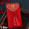 Combo 5-10-15 Bao Lì Xì Tết Đỏ - Bao Lì Xì Đám Cưới và Bê Tráp Giá Sốc 19k 10