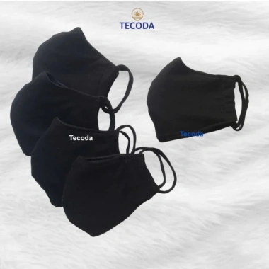 Combo 5-10 Khẩu Trang Vải Đen 3 Lớp Nam Nữ - Chống Nắng Bụi Mịn, Thoải Mái, Giặt Được Unisex, Giá 45.000₫