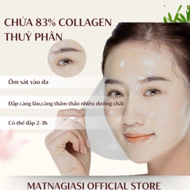 Combo 5-10 Mặt nạ Thạch Collagen Thuỷ Tinh - Dưỡng ẩm, Trắng da, Giá 39.599₫ 4