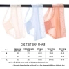 COMBO 5-10 Quần Lót Nữ Lụa Băng Mềm Cạp Ren Tim Mềm Mại Tôn Dáng Hương Havana Giá chỉ 80.000 VND 3