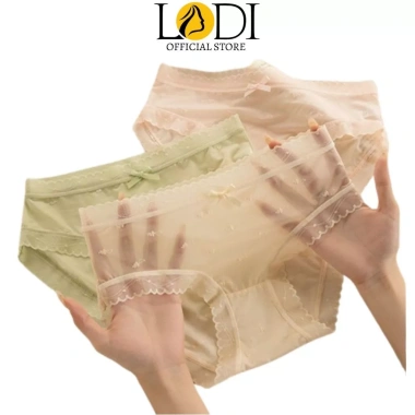 Combo 5-10 Quần Lót Nữ Ren Sexy họa tiết trái tim quyến rũ - 125.900 VND