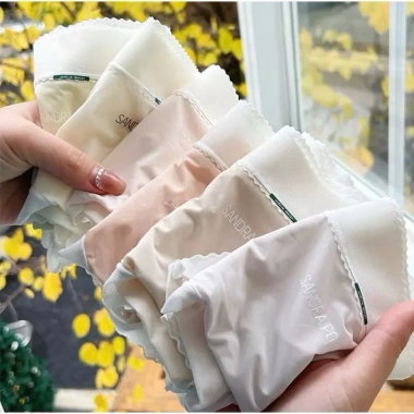 Combo 5-10 Quần Lót Nữ Tàng Hình Su Lụa A144 - Siêu Mỏng, Giá Ưu Đãi 90.000 VNĐ