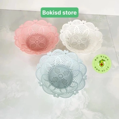 Combo 5-10 Rổ Hoa Đựng Rau Sống và Hoa Quả Nhựa Việt Nhật - 3 Kích Thước Đa Dụng 5