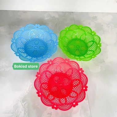 Combo 5-10 Rổ Hoa Đựng Rau Sống và Hoa Quả Nhựa Việt Nhật - 3 Kích Thước Đa Dụng 6
