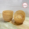 Combo 5-10 rổ tròn mây 3 size nhựa đan giả mây - Đựng rau sống, hoa quả xinh xắn 26.000₫ 7