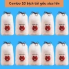 Combo 5-10 Túi Màng Bọc Thực Phẩm Chun Co Dãn Siêu Dai - Giá chỉ 17.000 VNĐ, Tiết Kiệm & Đảm Bảo An Toàn Thực Phẩm