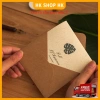 Combo 5-20 thiệp kraft vintage cao cấp - Thiệp sinh nhật, tình nhân, ngày nhà giáo 20/11 giá 19.500 VND