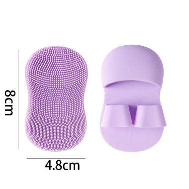 Combo 5 Bàn Chải Rửa Mặt Silicon - Tẩy Tế Bào Da Chết, Lông Mềm, Sạch Sâu 25k 2