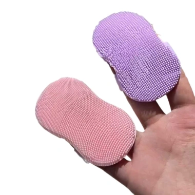 Combo 5 Bàn Chải Rửa Mặt Silicon - Tẩy Tế Bào Da Chết, Lông Mềm, Sạch Sâu 25k 4