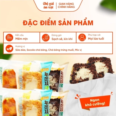 Combo 5 bánh bông lan tươi Bowknot Đài Loan - Mix 3 hương vị, bánh ăn vặt, ăn sáng ngon, giảm giá 10% chỉ 89.600₫ 5 Combo 5 bánh bông lan tươi Bowknot Đài Loan - Mix 3 hương vị, bánh ăn vặt, ăn sáng ngon, giảm giá 10% chỉ 89.600₫ 5