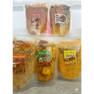 Combo 5 Bánh Tráng Mix Đầy Đủ Vị: Mực, Heo Cháy Tỏi, Bò Gà, Chà Bông, Gà Cay - Giá 82.600₫ 2 Combo 5 Bánh Tráng Mix Đầy Đủ Vị: Mực, Heo Cháy Tỏi, Bò Gà, Chà Bông, Gà Cay - Giá 82.600₫ 2