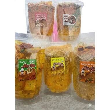 Combo 5 Bánh Tráng Mix Đầy Đủ Vị: Mực, Heo Cháy Tỏi, Bò Gà, Chà Bông, Gà Cay - Giá 82.600₫
