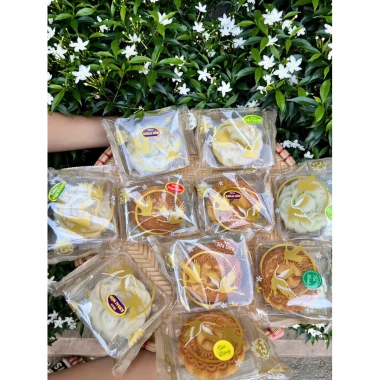 Combo 5 Bánh Trung Thu Size Lớn 180g Bánh Nướng Dẻo Đa Vị Thơm Ngon Giá Ưu Đãi 75.020₫
