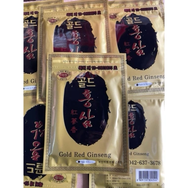 Combo 5 bịch 20 miếng Cao Dán Hồng Sâm Gold Red Ginseng Hàn Quốc – Giá 35.000₫ 7