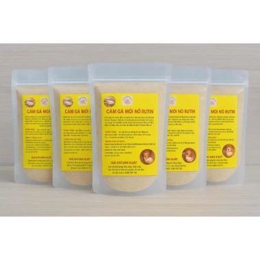Combo 5 Bịch Cám Gà Rutin Mới Nở Mộc Hoa Viên - Hỗ Trợ Gà Con Vượt Qua 21 Ngày Đầu Đời, 500g, Giá 76.800đ 2