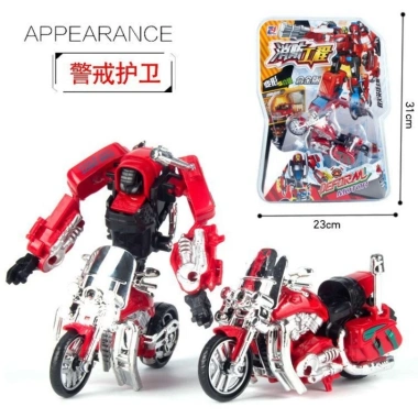 Combo 5 Bộ Robot Biến Hình Xe Cứu Hộ - Đồ Chơi An Toàn, Giá Ưu Đãi 245.000₫ 4