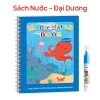 Combo 5 bộ tranh tô màu sách nước tái sử dụng, học tập cùng bạn bè, chỉ 115k 2