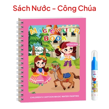 Combo 5 bộ tranh tô màu sách nước tái sử dụng, học tập cùng bạn bè, chỉ 115k 3 Combo 5 bộ tranh tô màu sách nước tái sử dụng, học tập cùng bạn bè, chỉ 115k 3