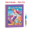 Combo 5 bộ tranh tô màu sách nước tái sử dụng, học tập cùng bạn bè, chỉ 115k 4