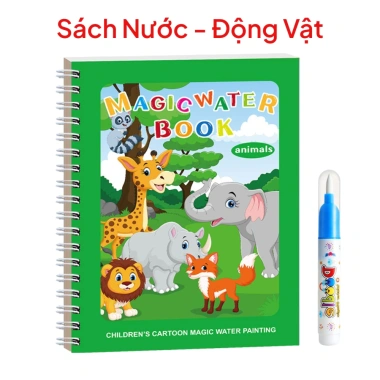 Combo 5 bộ tranh tô màu sách nước tái sử dụng, học tập cùng bạn bè, chỉ 115k 6 Combo 5 bộ tranh tô màu sách nước tái sử dụng, học tập cùng bạn bè, chỉ 115k 6