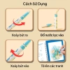 Combo 5 bộ tranh tô màu sách nước tái sử dụng, học tập cùng bạn bè, chỉ 115k 7