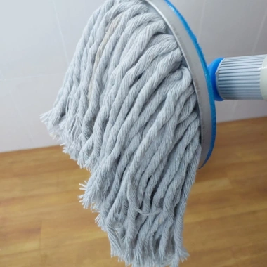 Combo 5 Bông Lau Nhà 360 độ Cao Cấp, Mâm Tròn 16cm, Sợi Cotton Thấm Hút, Giá 30.000 5