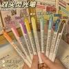 Combo 5 Bút Highlight 2 Đầu Pastel Vintage Mực Nhạt Không Độc Giá Ưu Đãi 28.100₫ 2