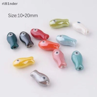Combo 5 Cá Gốm Sứ Lyagems Hình Cá Nhỏ Cổ Điển Trang Sức Thủ Công DIY 24.600₫ 3