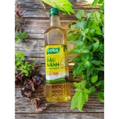 Combo 5 chai Dầu Ăn Đậu Nành CoBa 100% Omega 3 6 9 tốt tim mạch 1L 63.000₫ 8