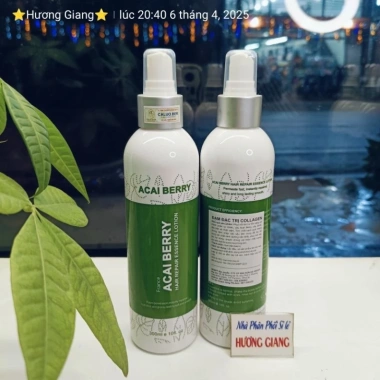 Combo 5 chai Xịt dưỡng tóc hư tổn nặng Acai Berry Hair Repair Essence 300ml - Giá 650.000đ (Pháp)