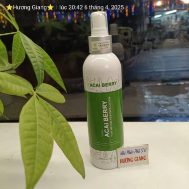 Combo 5 chai Xịt dưỡng tóc hư tổn nặng Acai Berry Hair Repair Essence 300ml - Giá 650.000đ (Pháp)