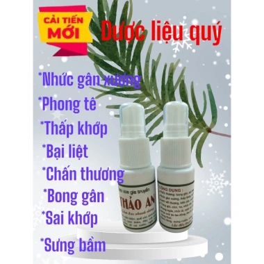 Combo 5 Chai xịt Xoa Bóp Xương Khớp Thảo An 30ml Giảm Đau Nhanh 139k 4