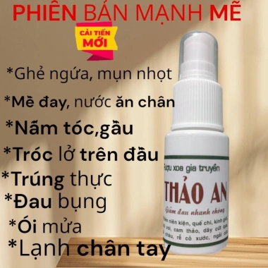 Combo 5 Chai xịt Xoa Bóp Xương Khớp Thảo An 30ml Giảm Đau Nhanh 139k 5