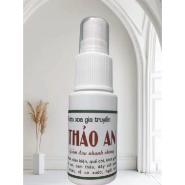 Combo 5 Chai xịt Xoa Bóp Xương Khớp Thảo An 30ml Giảm Đau Nhanh 139k 7