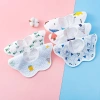 Combo 5 chiếc Yếm tròn cánh hoa xoay 360 chống thấm, độ bền cao, thoáng mát cho bé, đồ dùng tiện lợi - Giá ưu đãi chỉ 14.000 VND 3