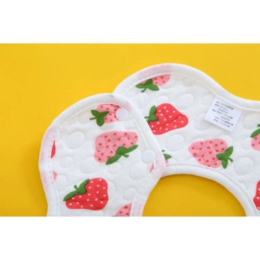 Combo 5 chiếc Yếm tròn cánh hoa xoay 360 chống thấm, độ bền cao, thoáng mát cho bé, đồ dùng tiện lợi - Giá ưu đãi chỉ 14.000 VND 4