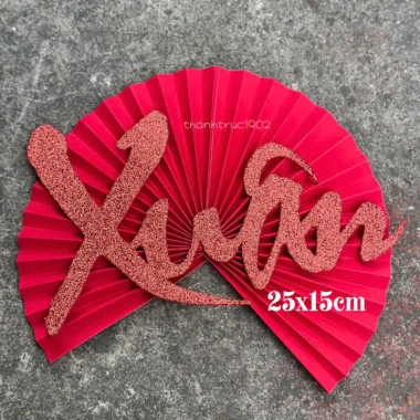 Combo 5 Chữ Xuân Size Lớn Trang Trí Mẹt Hoa Tết 2.025 Giá Ưu Đãi 45.999₫