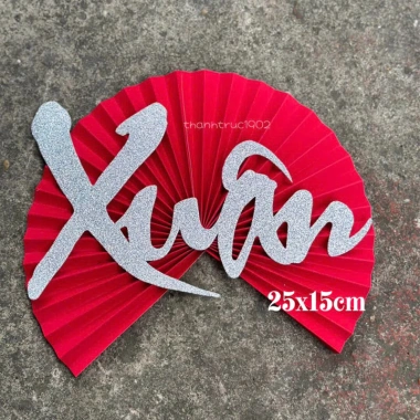 Combo 5 Chữ Xuân Size Lớn Trang Trí Mẹt Hoa Tết 2.025 Giá Ưu Đãi 45.999₫