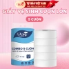 Combo 5 cuộn GVS Posy 700g 2 lớp - Cuộn lớn mềm mịn, tiết kiệm, thân thiện môi trường - Giá chỉ 132.500₫