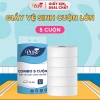 Combo 5 cuộn GVS Posy 700gr 2 lớp mềm mịn, nhẹ dịu - Giấy vệ sinh nhà hàng, khách sạn, chỉ 132.500₫