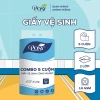 Combo 5 cuộn GVS Posy 700gr 2 lớp mềm mịn, nhẹ dịu - Giấy vệ sinh nhà hàng, khách sạn, chỉ 132.500₫ 3