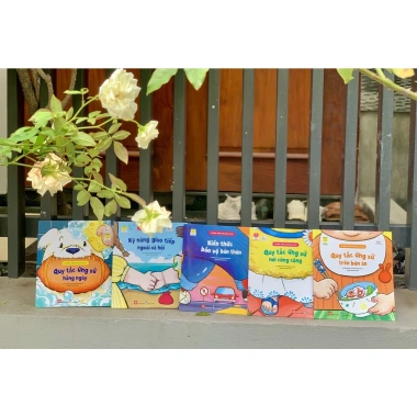 Combo 5 cuốn Sách Kỹ năng sống đầu đời cho bé Định Tí Giá ưu đãi 122.500 VND