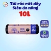Combo 5 cuộn túi rác rút dây tự hủy sinh học VIPACO 10L 25L 50L- Giá 24.300 VND 7